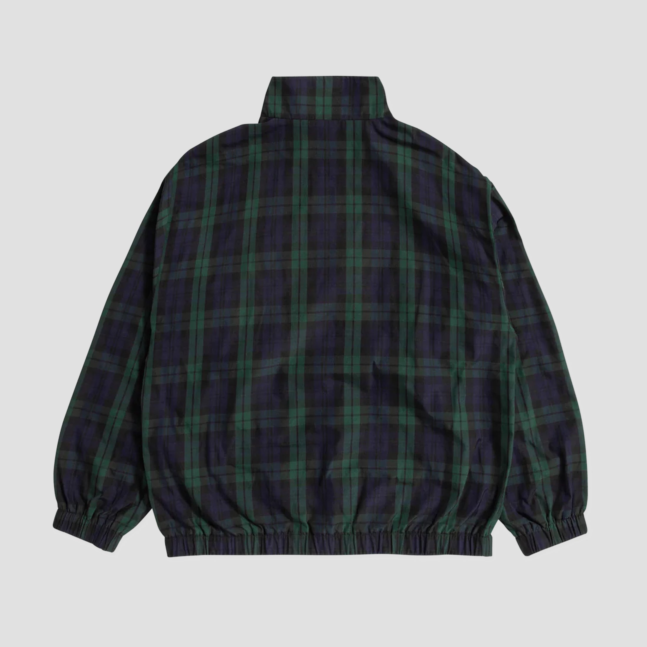 HUF Camden Plaid Track Jacket Navy Plaid