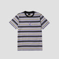 Load image into Gallery viewer, HUF Cheshire Stripe Knit Top Black

