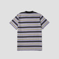 Load image into Gallery viewer, HUF Cheshire Stripe Knit Top Black
