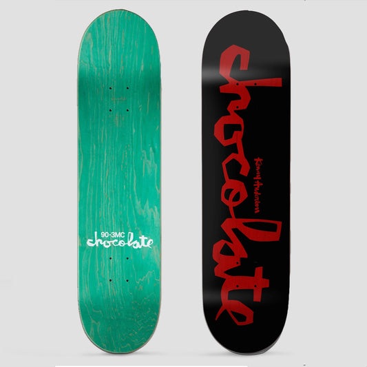 Chocolate 8.5 Kenny Anderson Reflective Chunk Skateboard Deck Black