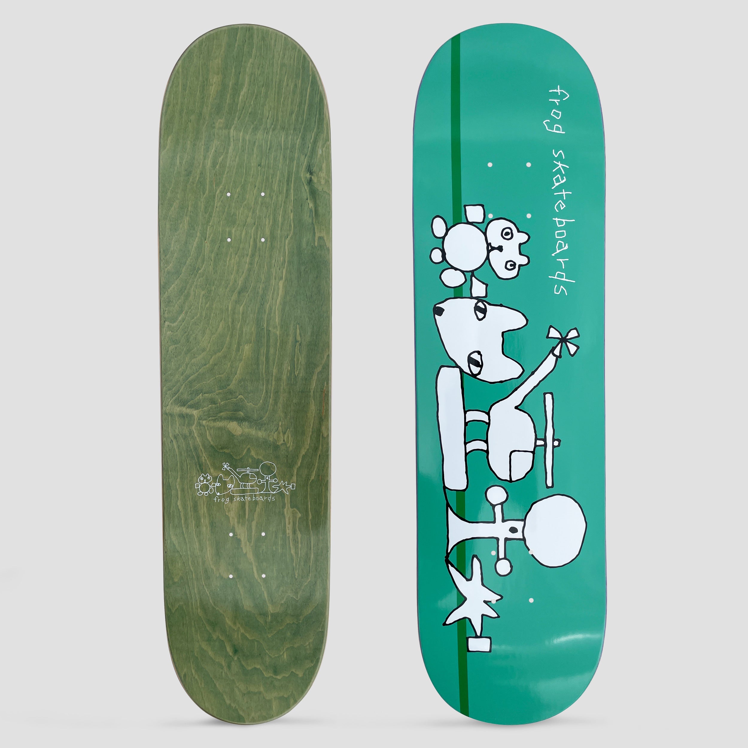 Frog 8.18 Chopper Skateboard Deck – Slam City Skates