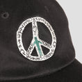 Load image into Gallery viewer, Come To My Church Alien Peace Cap Black

