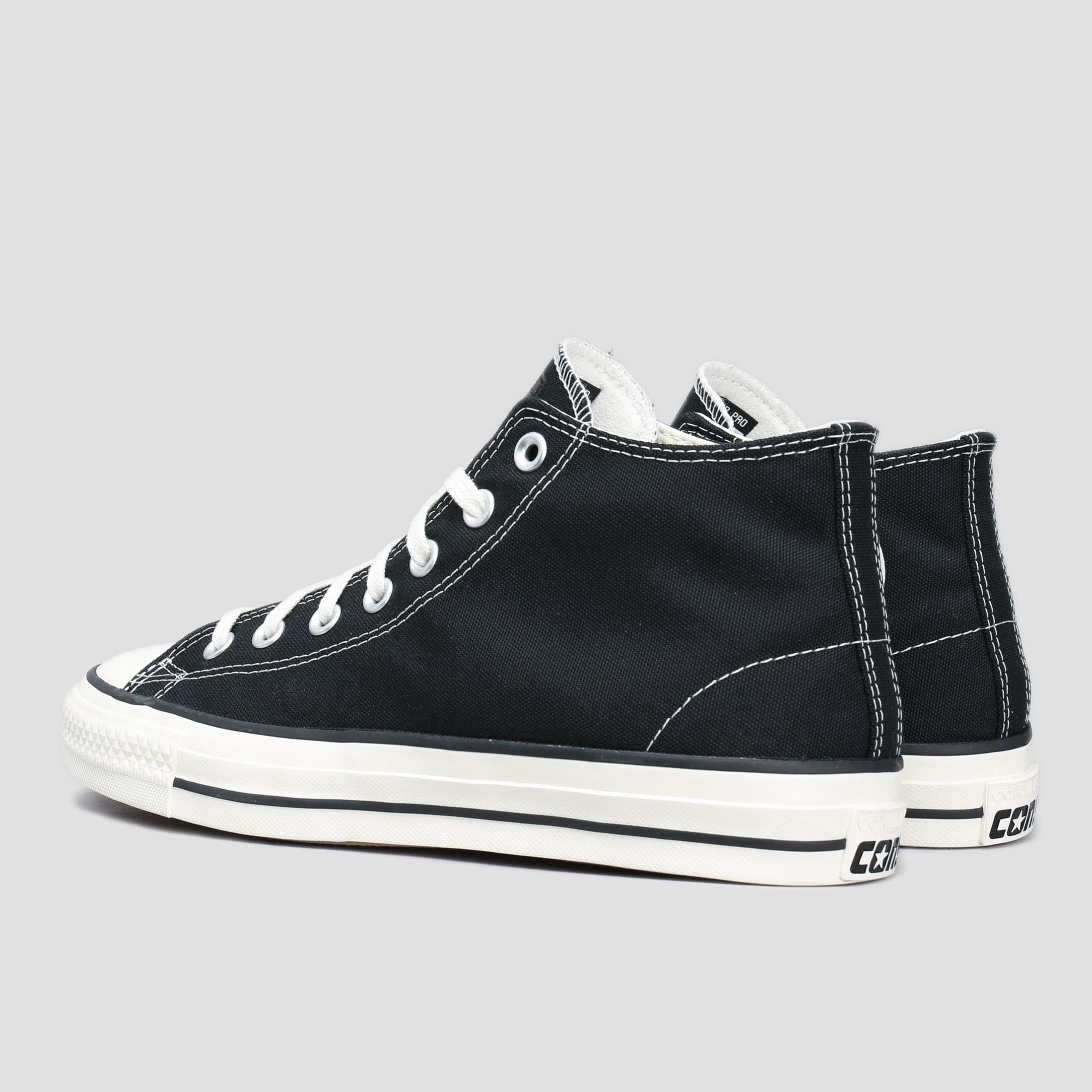 Converse CTAS Pro Mid Shoes Black / Black / Egret