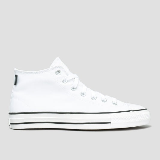 Converse CTAS Pro Mid Shoes White / White / Black