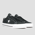 Load image into Gallery viewer, Converse One Star Pro OX Shoes Black / Black / White
