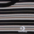 Load image into Gallery viewer, Converse Cons Striped T-Shirt Black
