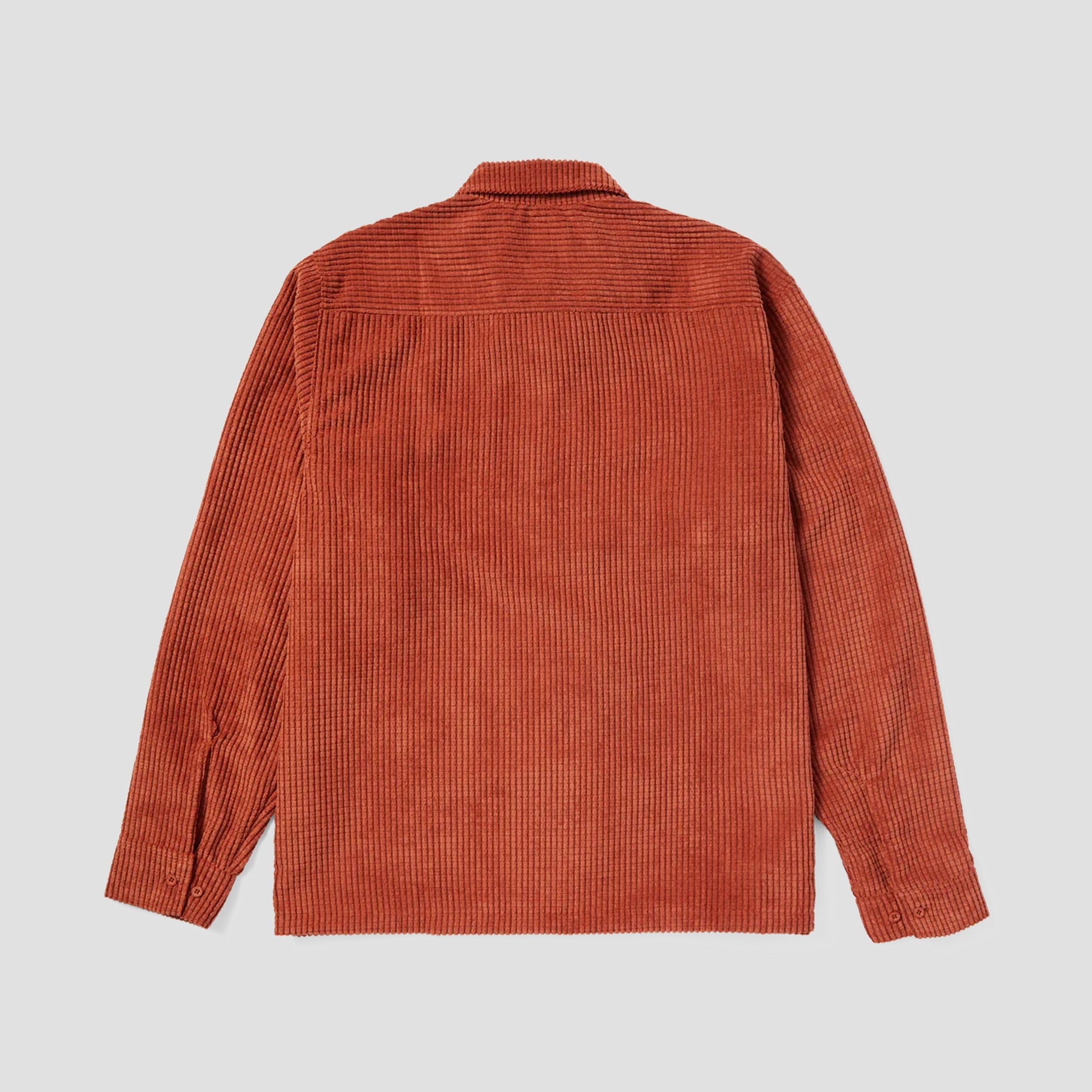 HUF Cornelius Zip Shirt Rust