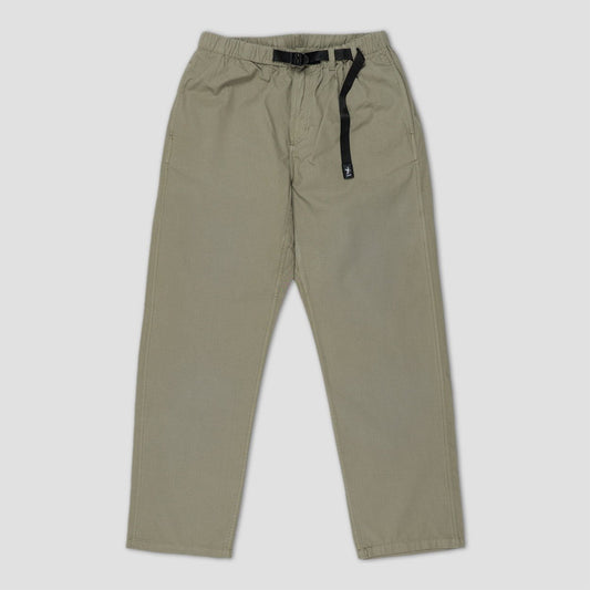 Dancer Belted Simple Pant Organic Cotton Ripstop Grey