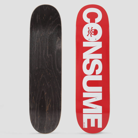 Death 8.25 Consume Skateboard Deck Red