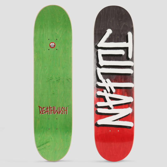 Deathwish 8.0 Julian Davidson Gang Name Skateboard Deck Red / Black