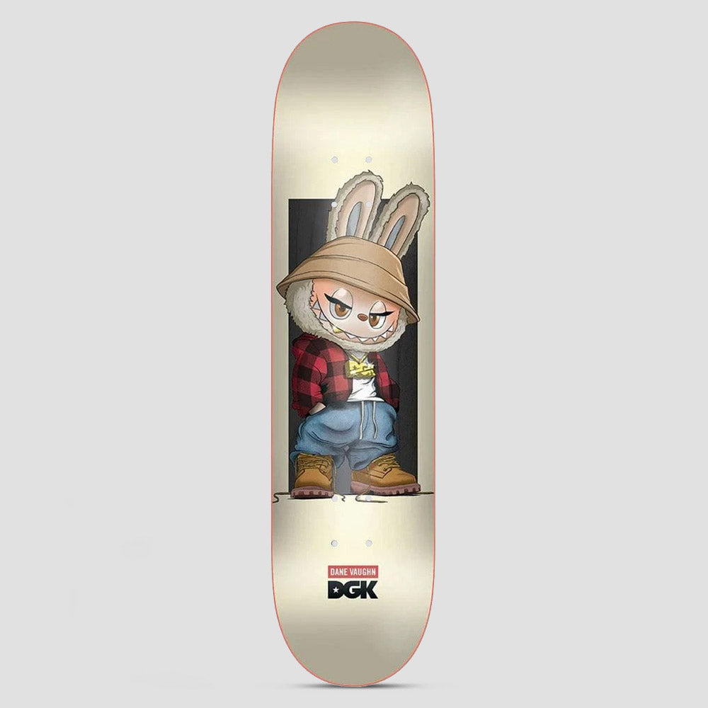 DGK 8.0 Dane Vaughn Hangin Skateboard Deck Cream