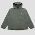 Load image into Gallery viewer, PassPort Diggers Club Zip Hood Olive
