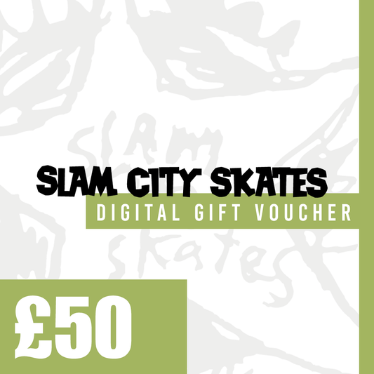 Slam City Skates £50 Digital Gift Voucher Card