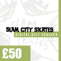 Slam City Skates £50 Digital Gift Voucher Card