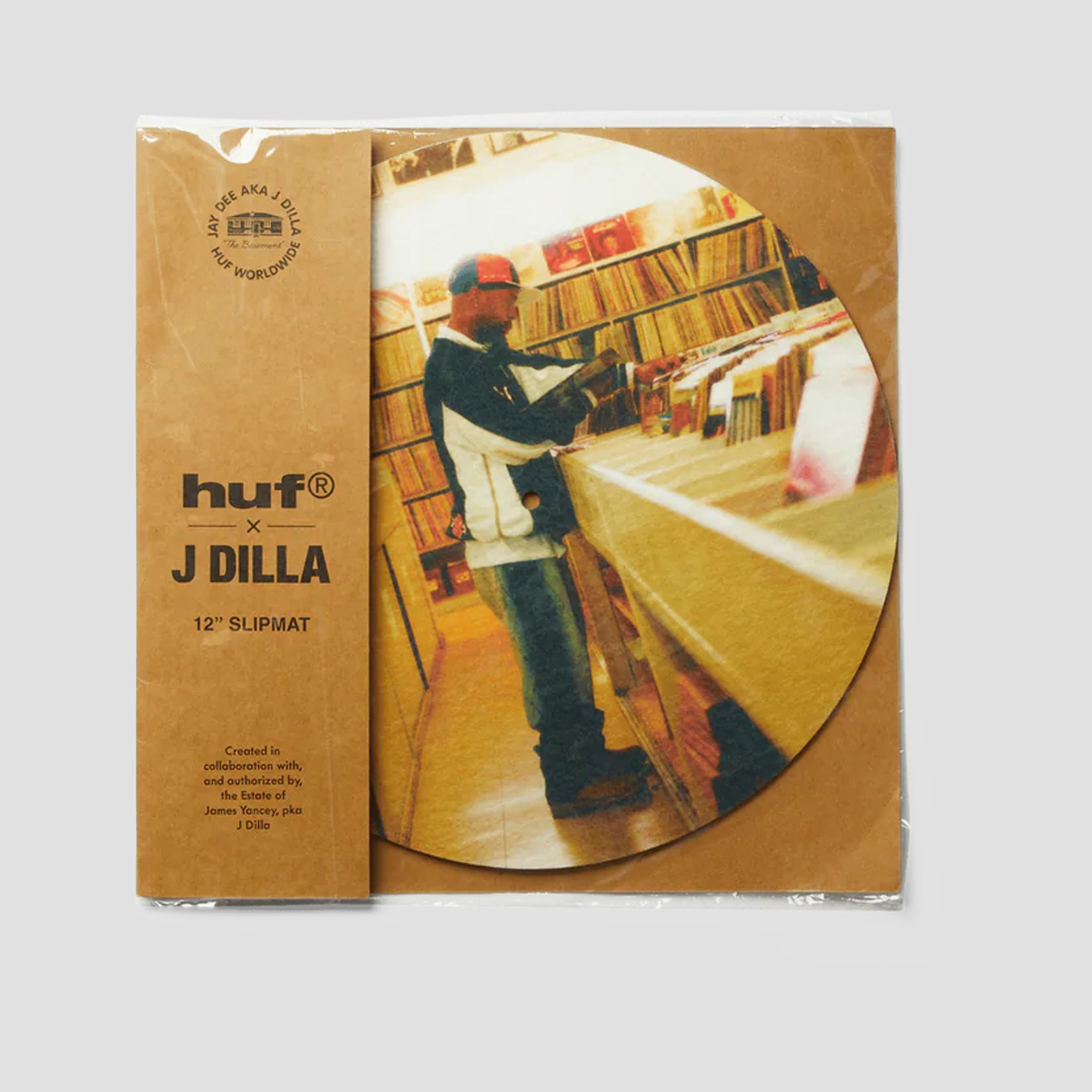 HUF X J Dilla Diggin Slip Mat Multi