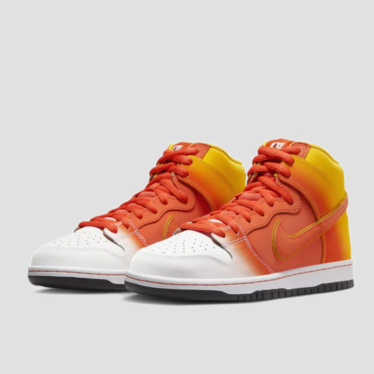 Nike SB Dunk High Pro Skate Shoes Amarillo / Orange / White / Black