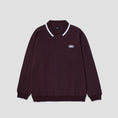 Load image into Gallery viewer, HUF Essex Polo Fleece Eggplant
