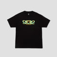 Load image into Gallery viewer, Quartersnacks Euro Tour T-Shirt Black

