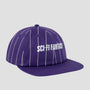 Sci-Fi Fantasy Fast Stripe Cap Purple