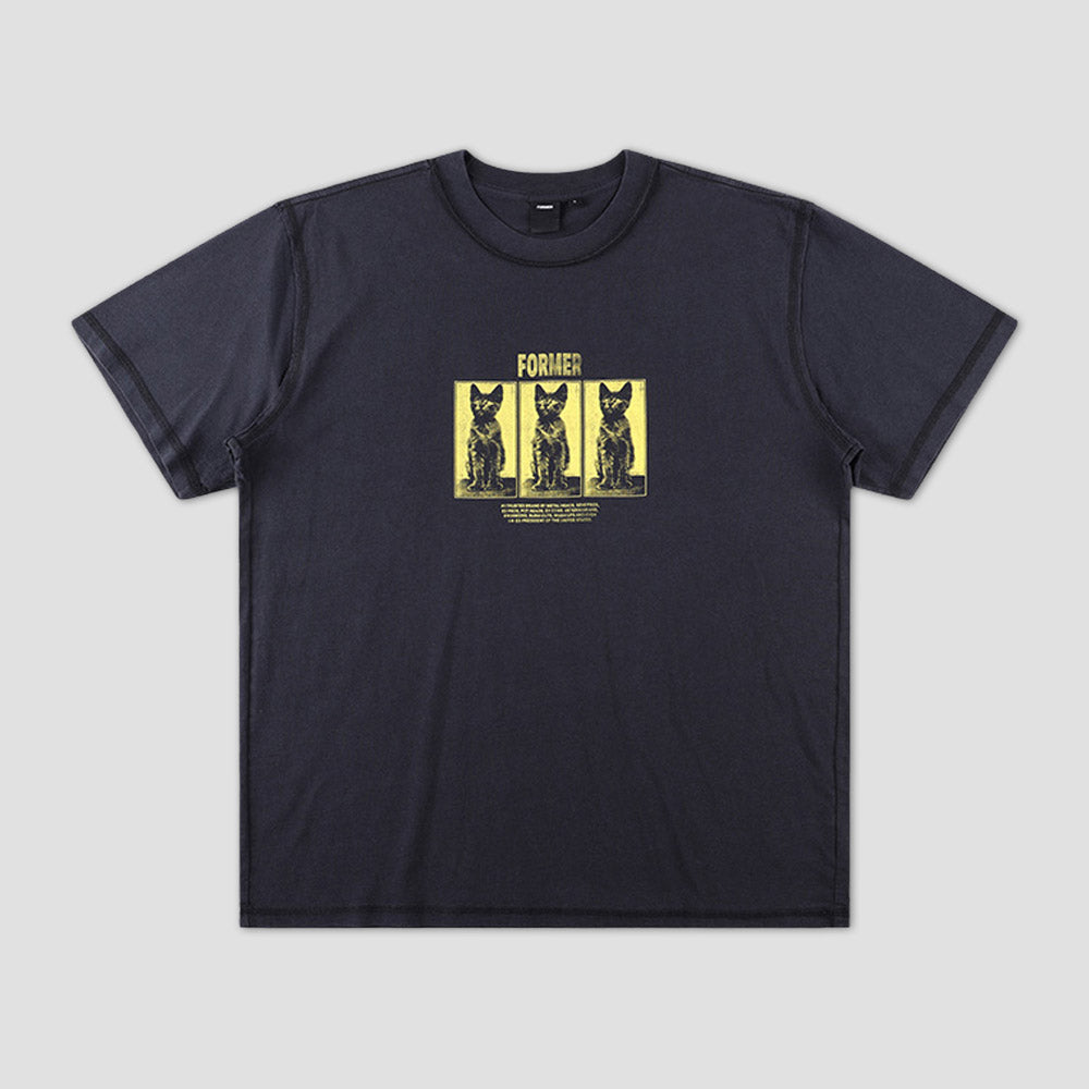Former Vet T-Shirt Washed Black