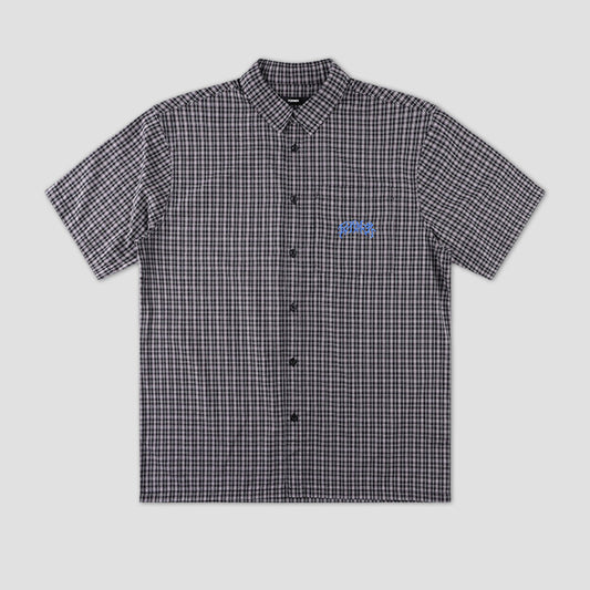 Former Vivian Check Shortsleeve Shirt Worn Black