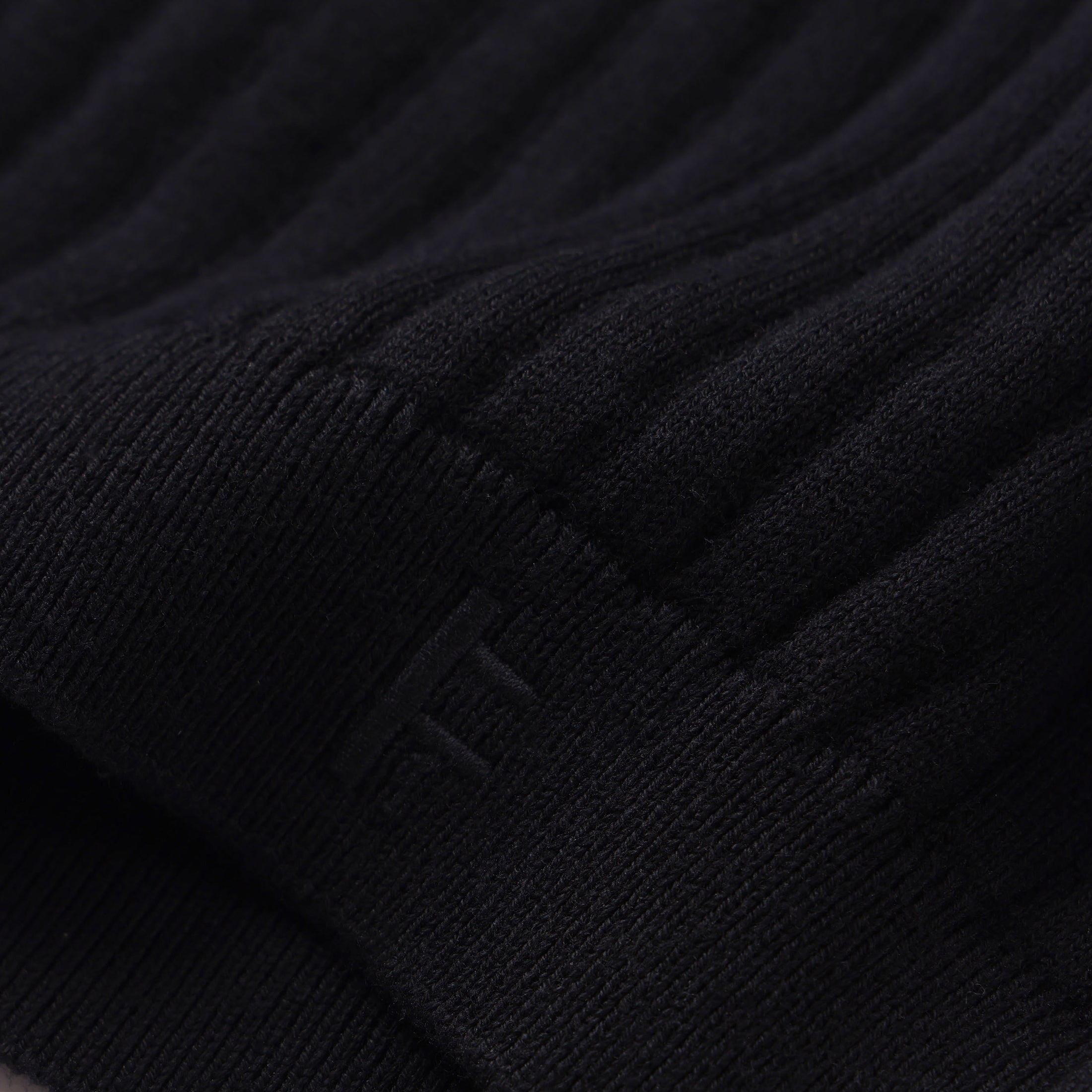 Former Franchise Longsleeve Knit Polo Black