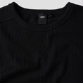 Load image into Gallery viewer, Former Franchise Waffle Longsleeve T-Shirt Black
