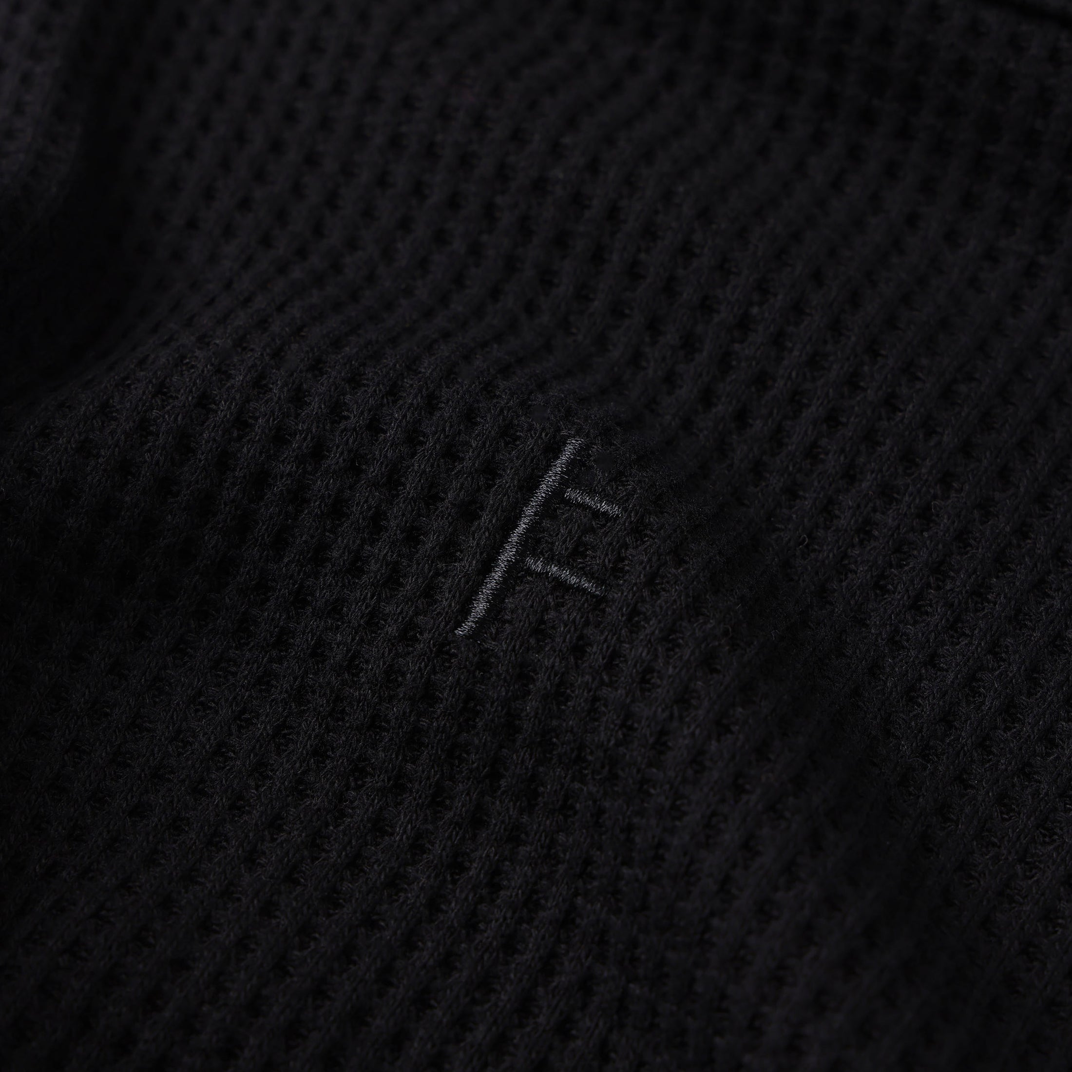Former Franchise Waffle Longsleeve T-Shirt Black