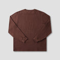 Load image into Gallery viewer, Former Franchise Waffle Longsleeve T-Shirt Choc
