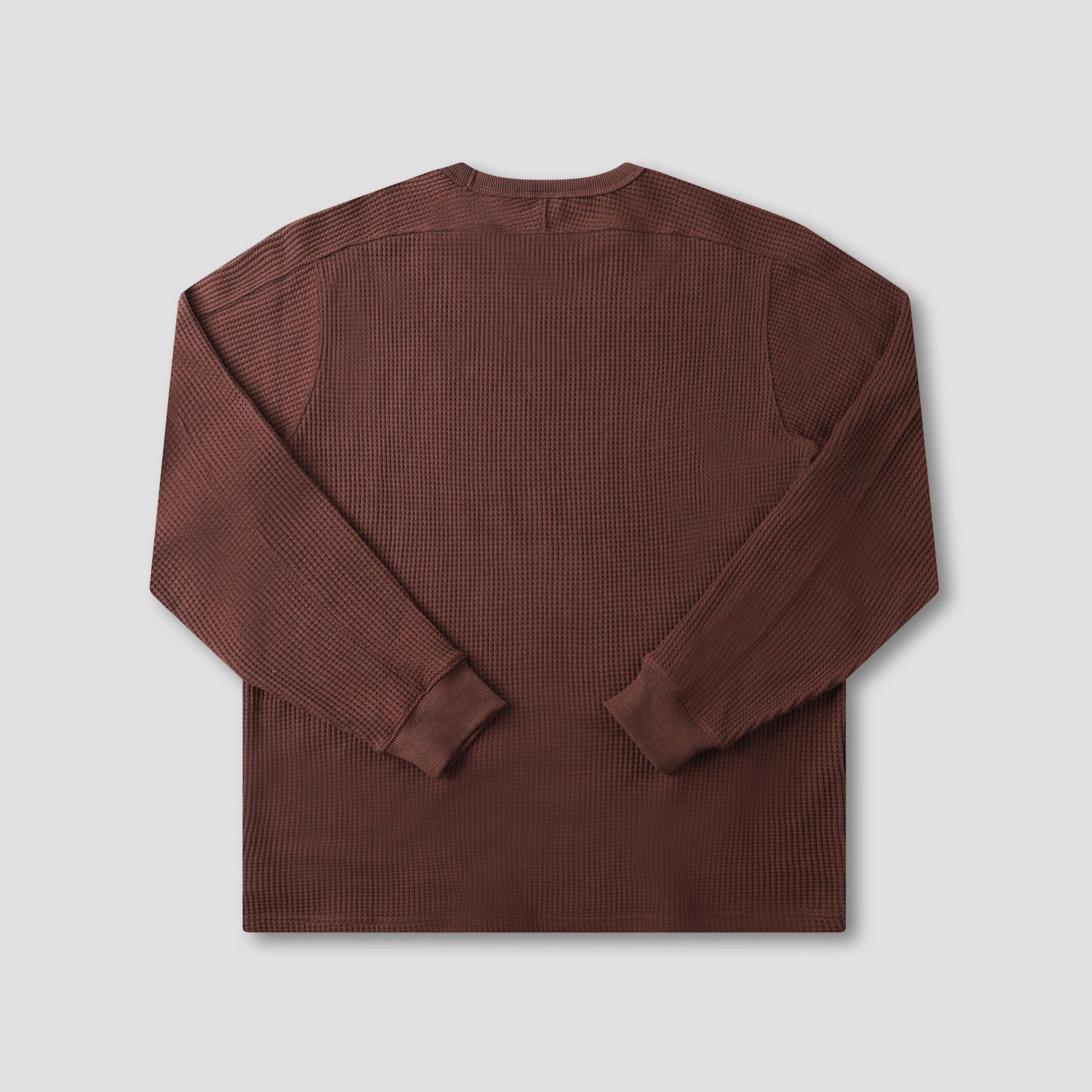 Former Franchise Waffle Longsleeve T-Shirt Choc