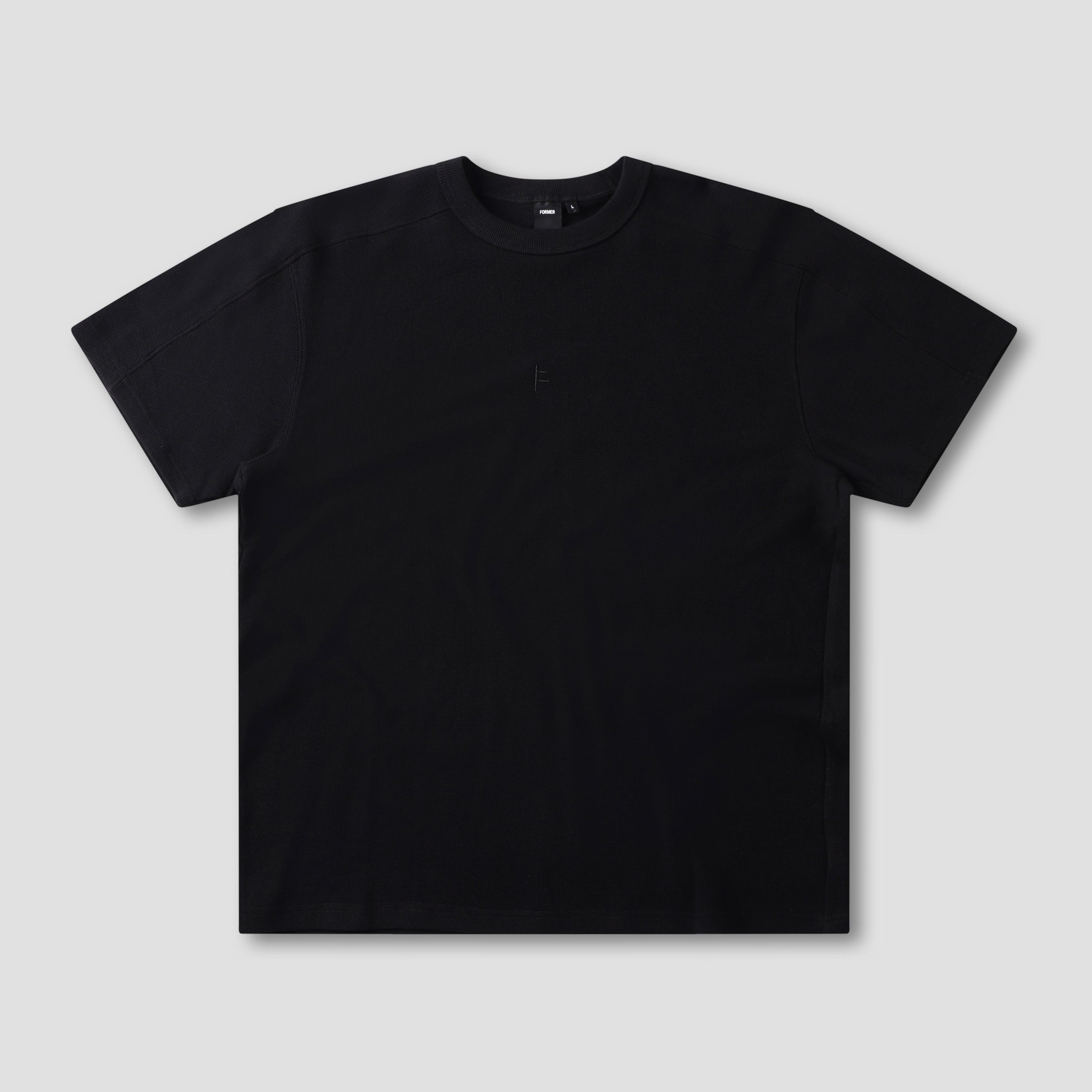 Former Franchise Waffle Shortsleeve T-Shirt Black