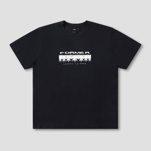 Former Quaver T-Shirt Washed Black