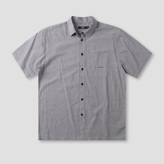 Former Vivian Check Shortsleeve Shirt Black