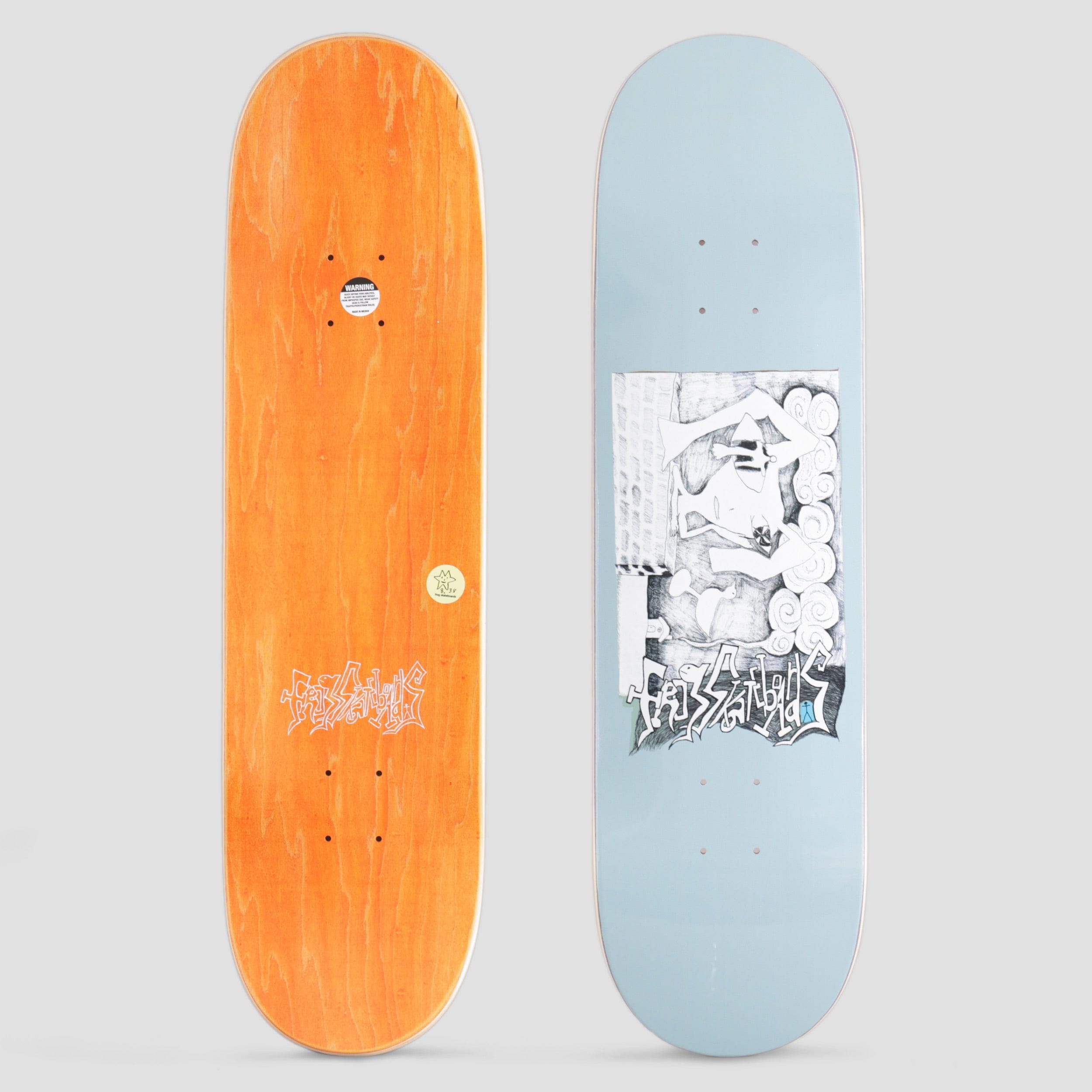 Frog Skateboards スケートボードデッキ 8.18 Frog Skateboards スケートボードデッキ 8.18 Frog Skateboards