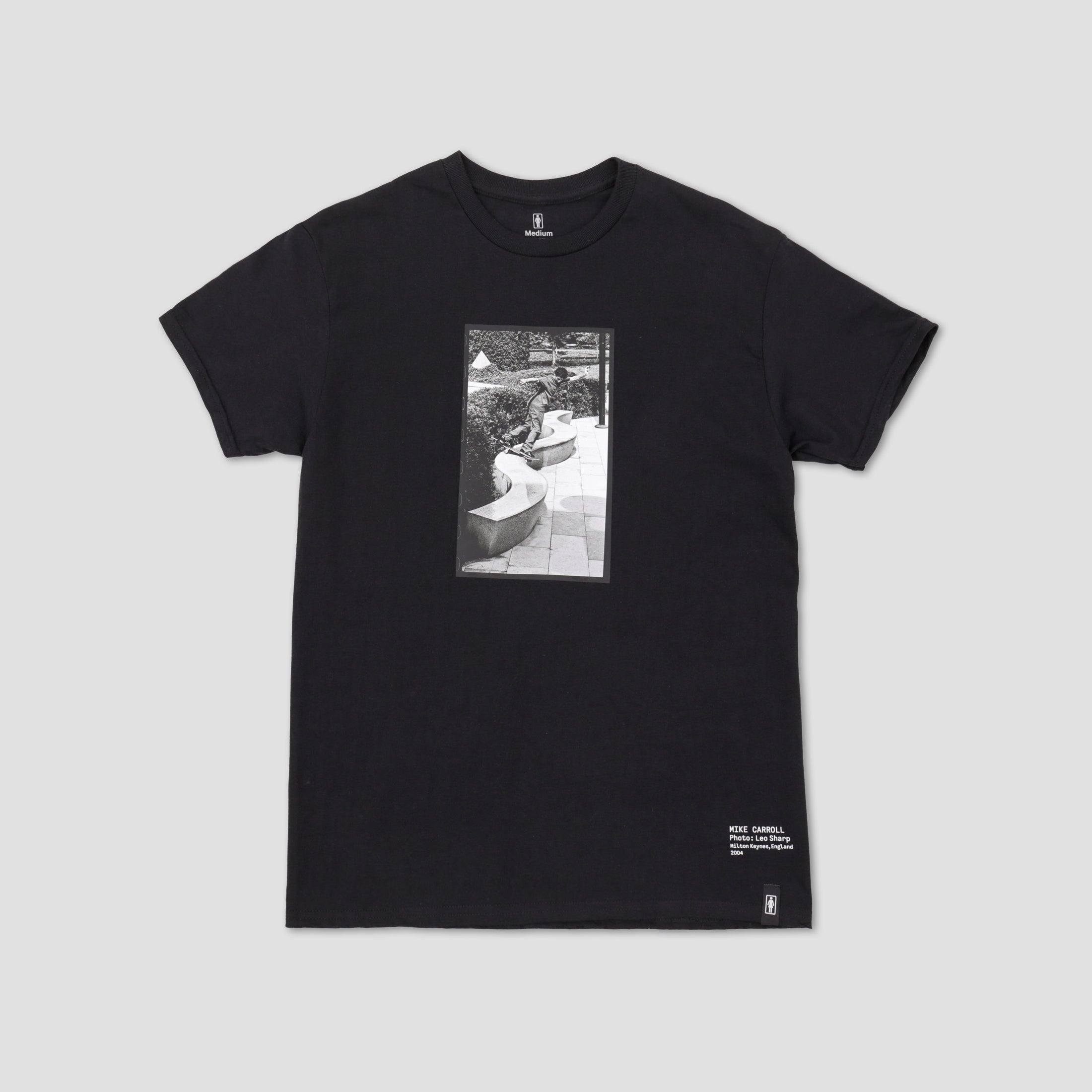 Girl Mike Carroll Shot by Leo Sharp T-Shirt Black – Slam City Skates