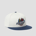 Load image into Gallery viewer, HUF Global Solutions 5 Panel Cap Cream
