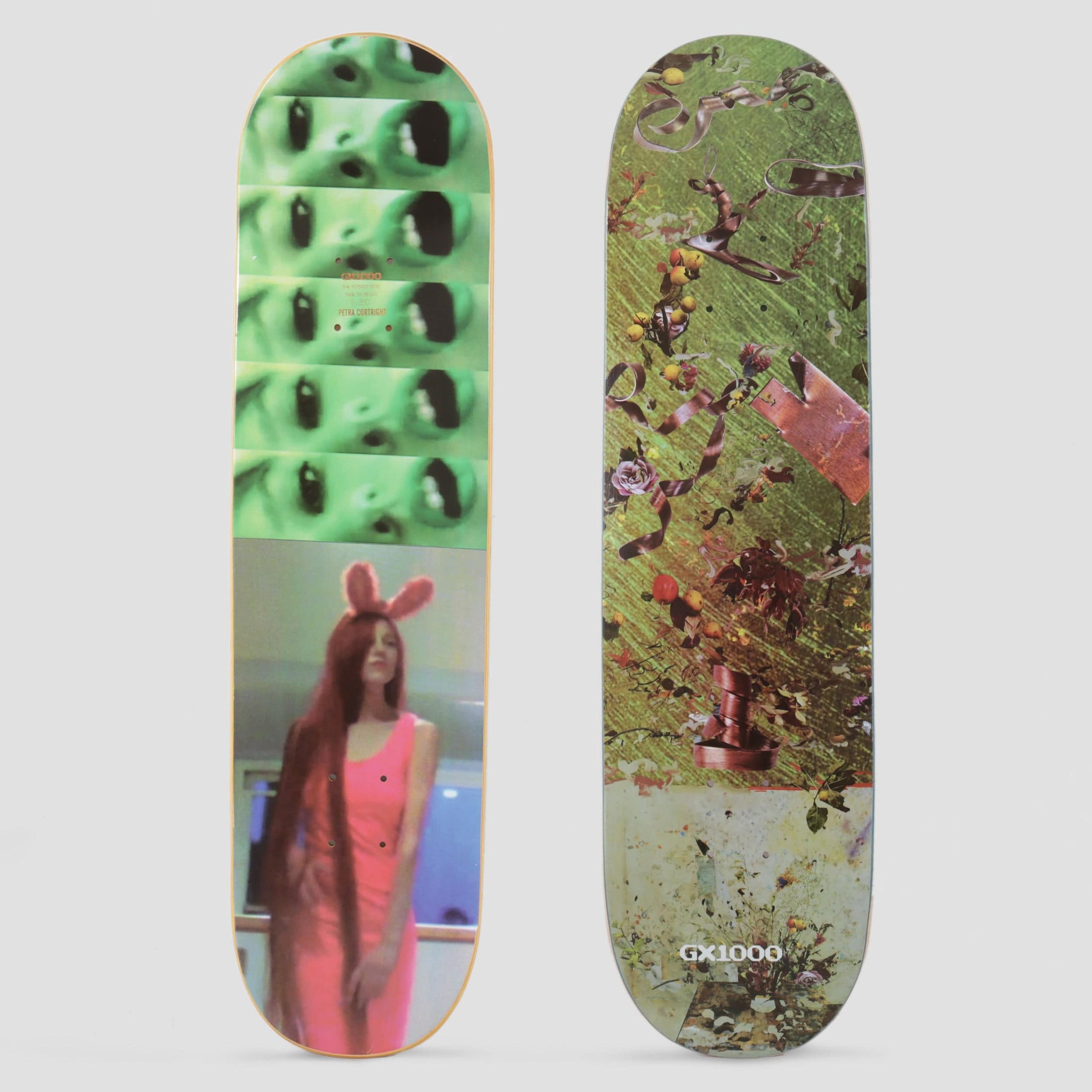 GX1000 8.625 Fall Flower Copper Skateboard Deck