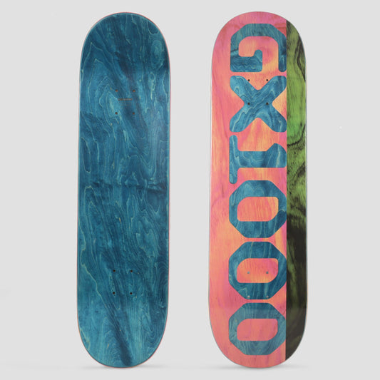 GX1000 8.625 Split Veneer Skateboard Deck Pink / Olive