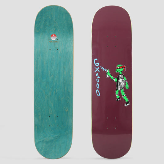 GX1000 8.625 Spray Paint Skateboard Deck Purple