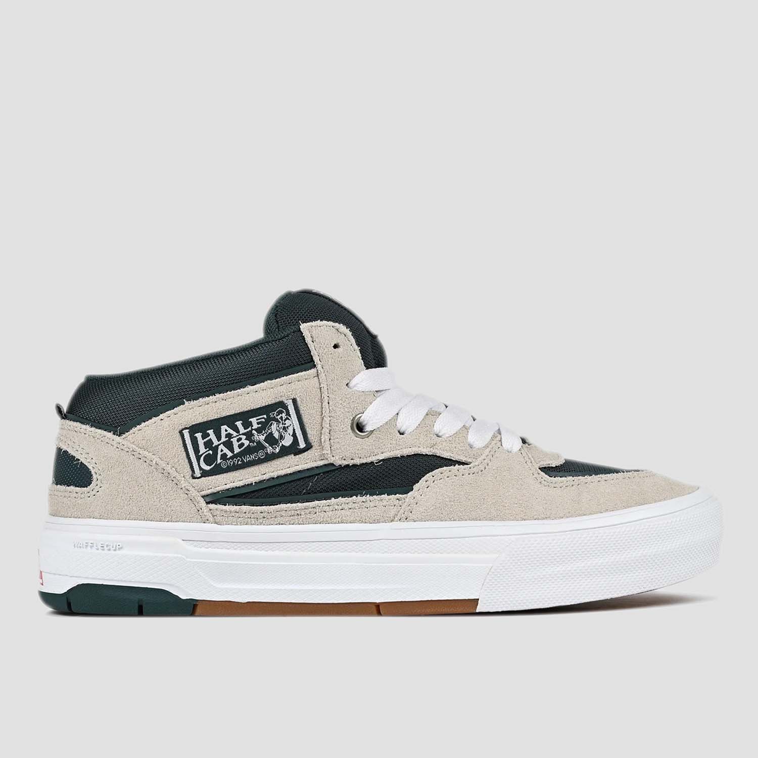 Vans Skate Half Cab Wafflecup Shoes Oatmeal / Deep Teal