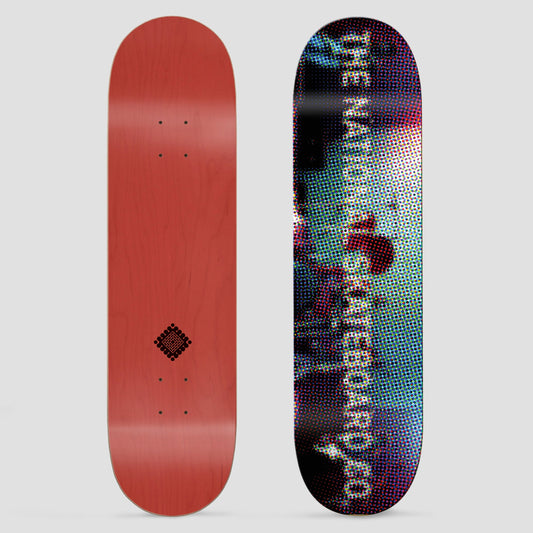 The National 8.5 Pompeii Half Tone Skateboard Deck