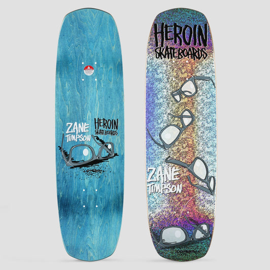 Heroin 9.0 Zane Glasses Holo Foil Skateboard Deck
