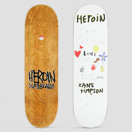 Heroin 9.0 Zane Timpson Very Nice Skateboard Deck