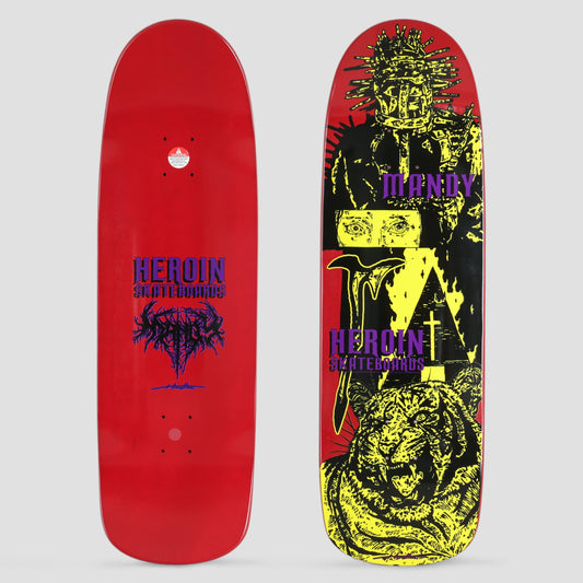 Heroin 9.4 Mandy x Hirotton Skateboard Deck