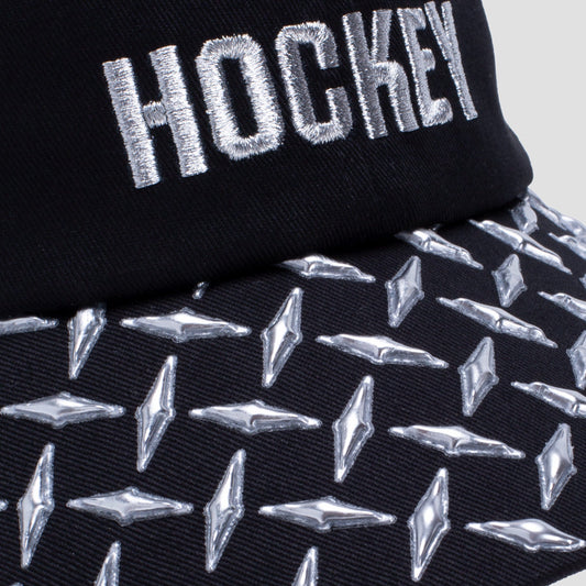 Hockey Diamond Plate Cap Black