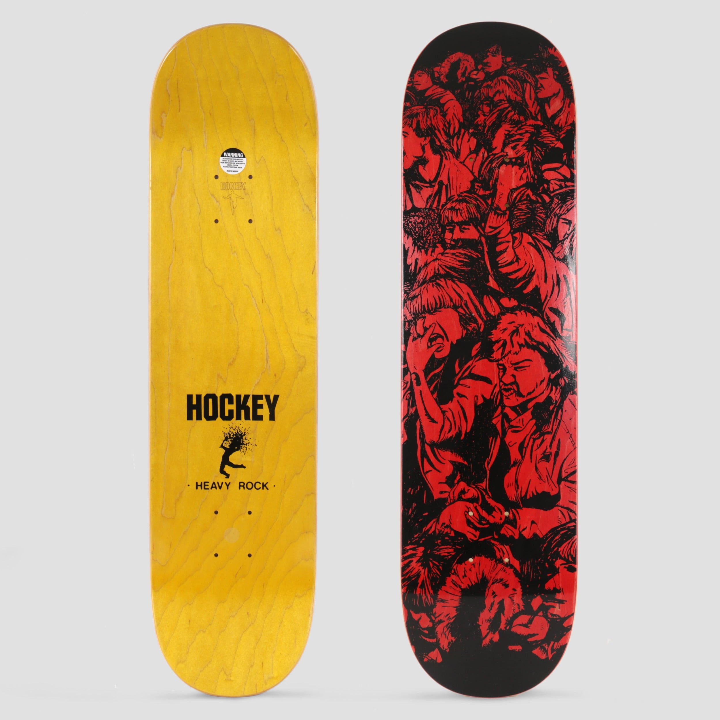 Hockey 8.18 Rockers Skateboard Deck – Slam City Skates