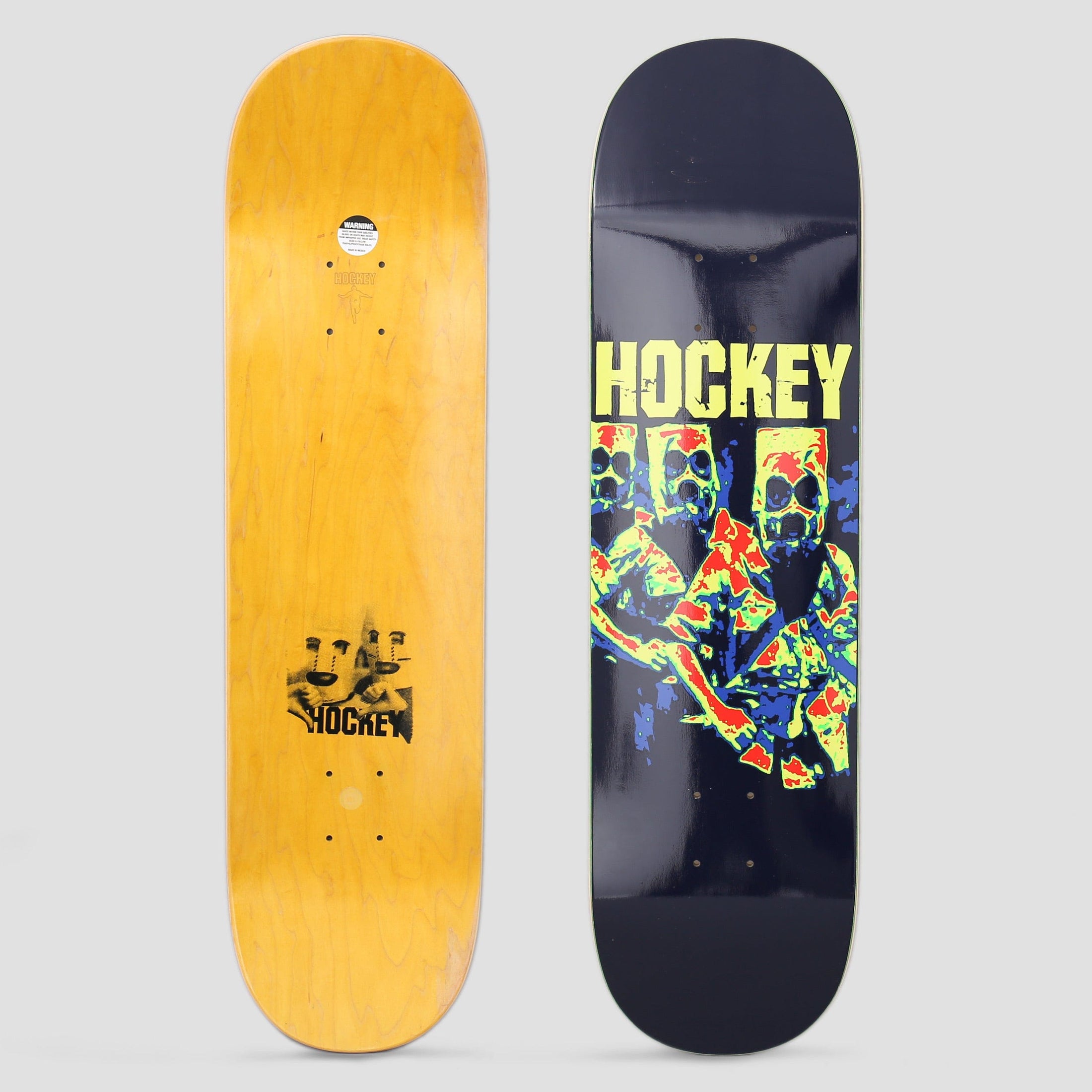 Hockey 8.6 Bag Heads 3 Skateboard Deck Navy