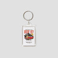 Load image into Gallery viewer, HUF 97 Keychain White
