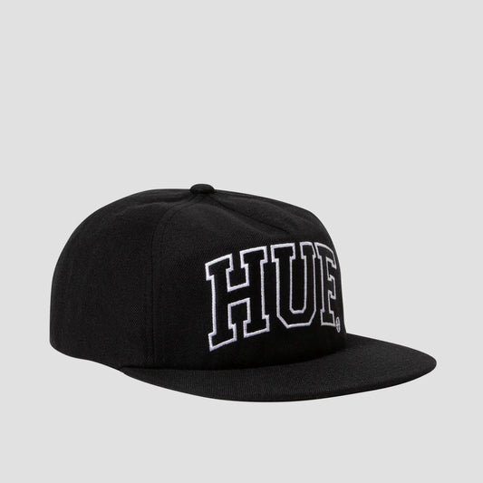 HUF Arch Logo Snapback Cap Black