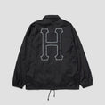 Load image into Gallery viewer, Huf Set H Coaches Jacket Black
